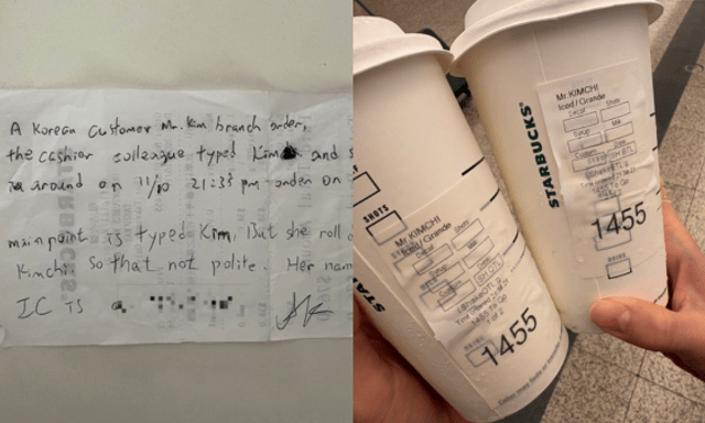Starbucks sân bay Hong Kong bị chỉ trích vì ghi tên khách Hàn Quốc là 