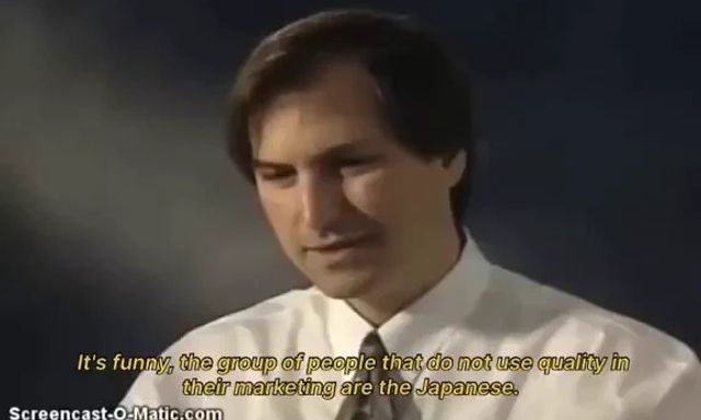Steve Jobs từng đặt câu hỏi: Vì sao doanh nghiệp Nhật không nói “chất lượng” trong quảng cáo, mà khách hàng vẫn tin sản phẩm của họ có chất lượng?