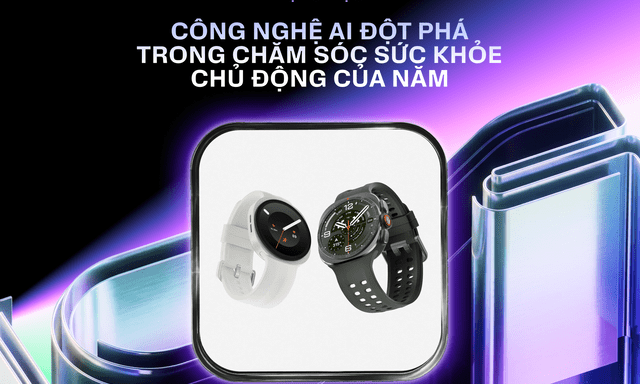 Khi smartwatch không dừng lại ở đếm bước: Galaxy AI chiến thắng hạng mục AI chăm sóc sức khỏe chủ động tại BCA 2026