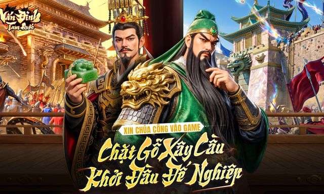 Vấn Đỉnh Tam Quốc ra mắt: Tặng Giftcode vô cùng hấp dẫn