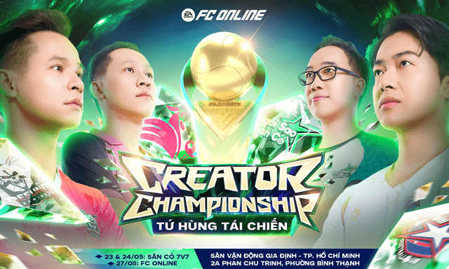 Refund Gaming, SBTC và Ngôi Sao Sân Cỏ nâng cấp lực lượng, sẵn sàng cạnh tranh ngôi vương của All Star SG F.C tại FC Online Creator Championship - Tứ hùng đại chiến
