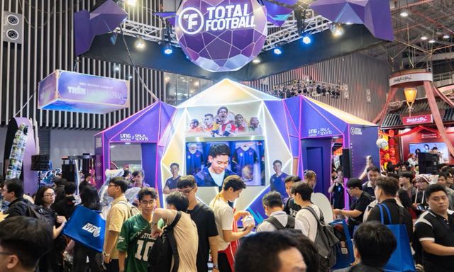 Total Football VNG ra mắt ấn tượng tại sự kiện Vietnam GameVerse 2026