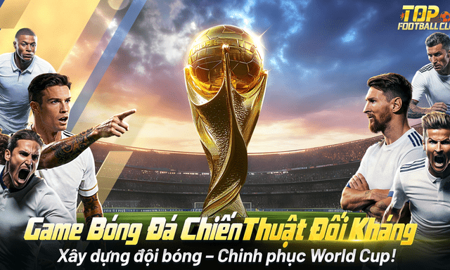 Top Football Club mở đăng ký trước, tặng miễn phí SSR Messi cùng 1000 lượt quay!
