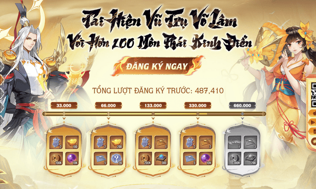 Hơn 100.000 người đăng ký trước, Hào Khí Du Hiệp tạo sức hút lớn trước ngày ra mắt