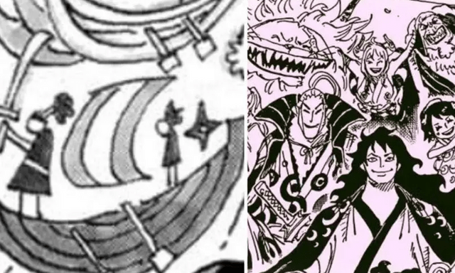 Tranh tường cổ đại trong One Piece 1138 hé lộ 8 thế lực đồng minh cùng Luffy lật đổ Chính phủ Thế giới 