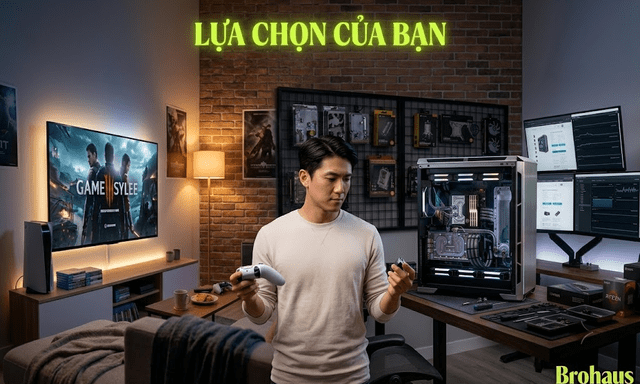Build PC hay mua Console, câu hỏi mà khiến cánh mày râu trên toàn cầu tranh luận không hồi kết