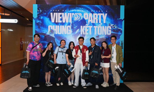 Người hâm mộ toàn quốc hết mình cùng Viewing Party Chung kết Tổng VCT 2026 Pacific Stage 2