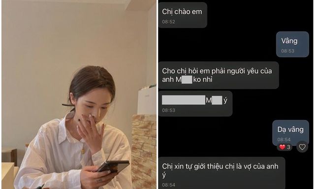 Cái kết của màn chào hỏi điếng người viral khắp MXH: Chào em, em là người yêu của anh M. phải không, chị là vợ của anh M.