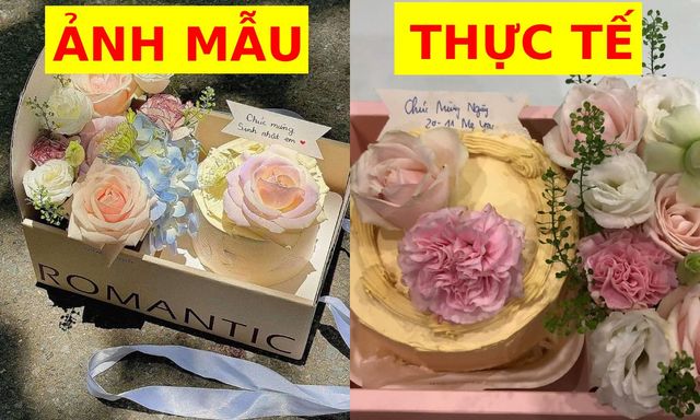 Đặt bánh và hoa tặng mẹ dịp 20/10, cô gái 