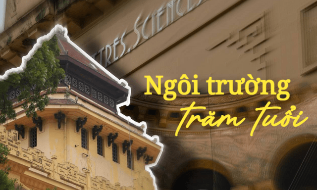 Ngôi trường trăm tuổi nằm trên con đường 