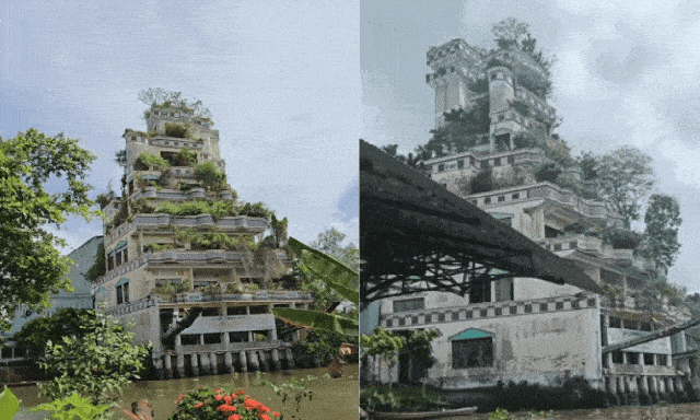 Bí ẩn căn biệt thự của đại gia ở Tiền Giang, nay 