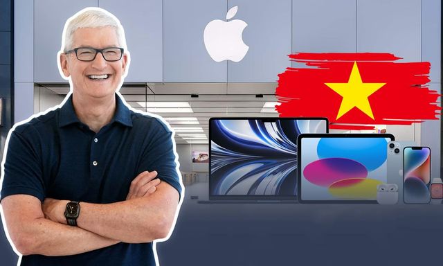 CEO Tim Cook xác nhận, Việt Nam sẽ sản xuất hàng loạt sản phẩm của Apple