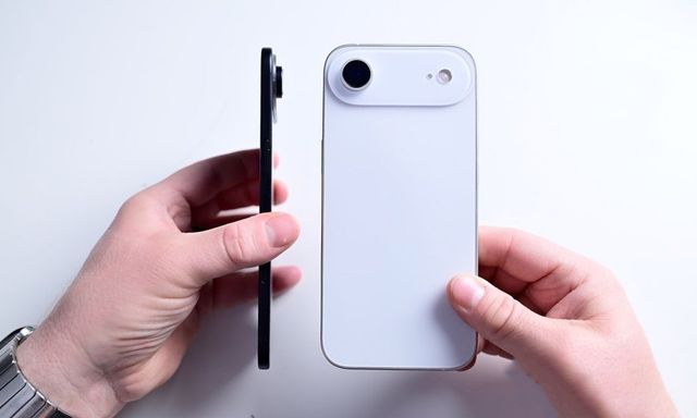 iPhone 17 Air lộ ảnh thực tế gây choáng, 