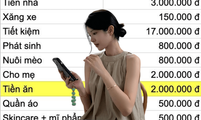Tiết kiệm 17 triệu/tháng, bảng chi tiêu của cô gái 26 tuổi khiến nhiều người thốt lên: “Khiếp thật”