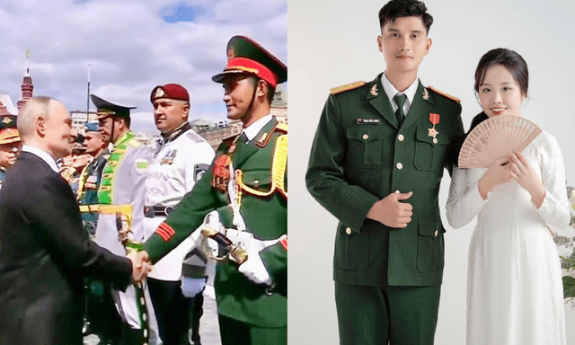Chàng trai Việt má lúm được bắt tay Tổng thống Nga tạo nên khoảnh khắc 