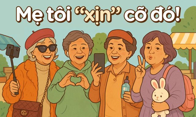 Mẹ tôi trending 