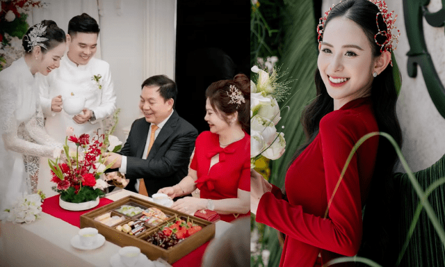 Hương Liên lần đầu công khai gia thế nhà chồng