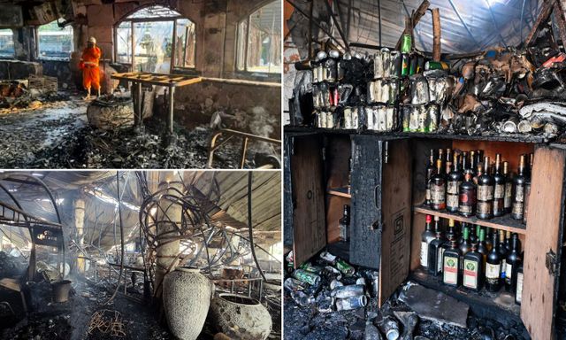 Lạnh người hình ảnh bên trong hộp đêm nổi tiếng ở Ấn Độ bị cháy khiến ít nhất 25 người tử vong