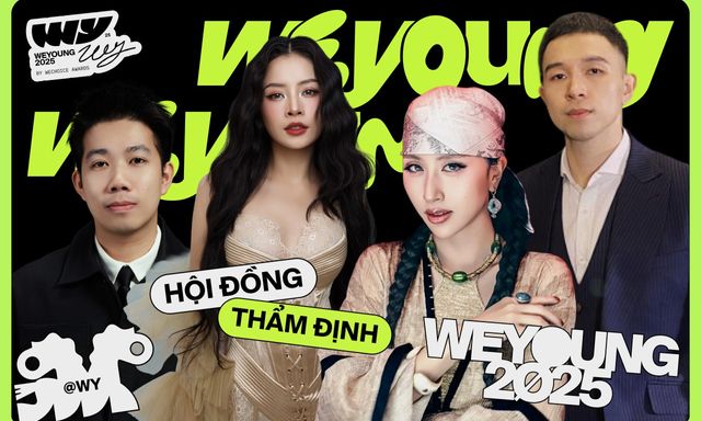 Hội đồng thẩm định WeYoung 2025: Chính thức lộ diện những gương mặt quyền lực đồng hành cùng cộng đồng trẻ!