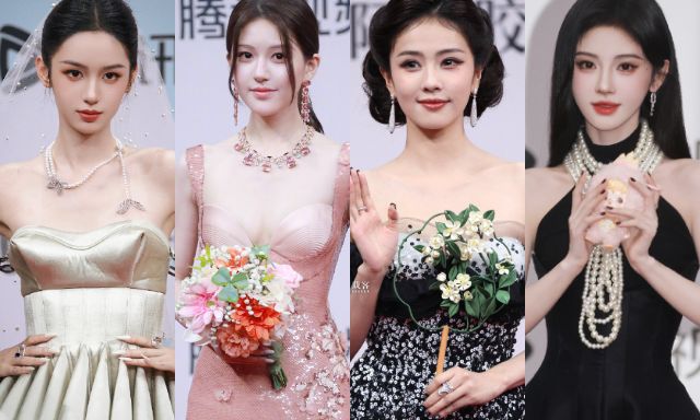 Gái đẹp Cbiz đều ở đây: Triệu Lộ Tư hở bạo so đọ Bạch Lộc, mỹ nữ diện đồ brand Việt 