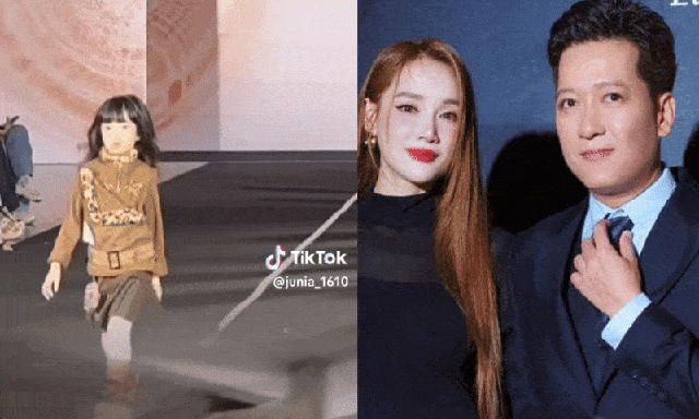 Con gái Trường Giang - Nhã Phương catwalk 15 giây, netizen xem xong chốt ngay 1 câu!
