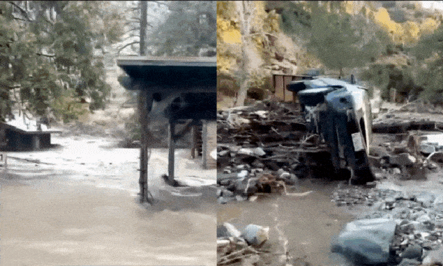 Mỹ hứng mưa lũ kinh hoàng tuần lễ Giáng Sinh, California ngập trong bùn đất