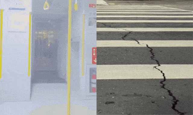 Đài Loan (Trung Quốc) chao đảo đêm khuya vì động đất 7.0: Đường phố nứt nẻ, clip trên tàu điện khiến ai cũng lạnh sống lưng