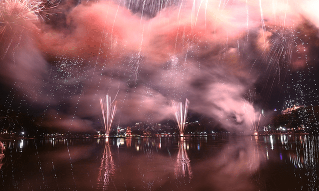 Pháo hoa Hà Nội bắn từ 23h45 đêm giao thừa: Lý do bất ngờ liên quan dãy số 2345