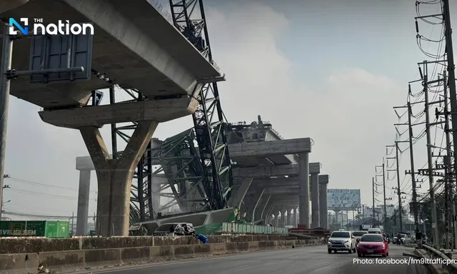 Lại thêm 1 vụ sập cần cẩu tại Thái Lan gây thương vong trong 2 ngày liên tiếp