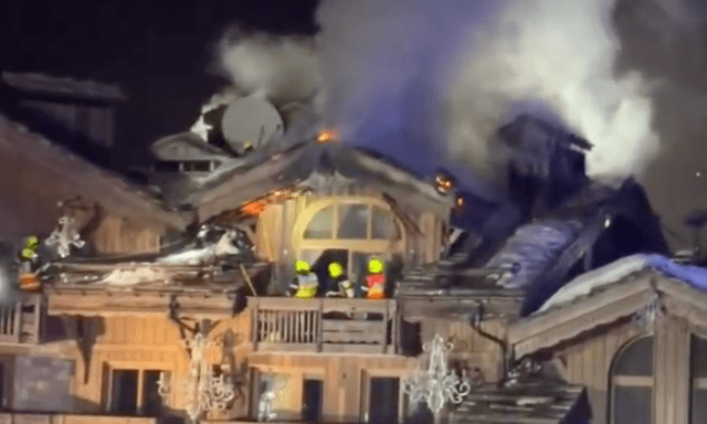 Pháp: Cháy khách sạn 5 sao tại khu nghỉ dưỡng Courchevel, hơn 80 người sơ tán trong hoảng loạn