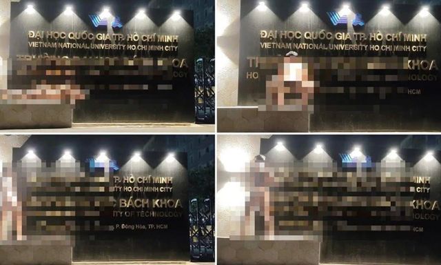 Người đàn ông có hành vi phản cảm trước trường đại học ở TP.HCM bị phạt 7,5 triệu đồng 