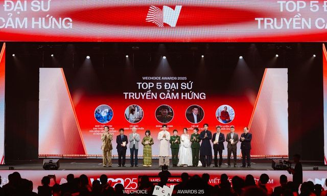 5 Đại sứ truyền cảm hứng tại WeChoice Awards 2025: Họ là ai?