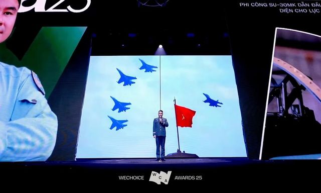 Màn xuất hiện đặc biệt của Đại tá Nguyễn Thế Dũng tại WeChoice 2025: Câu chuyện những người giữ vùng trời Tổ quốc được viết tiếp
