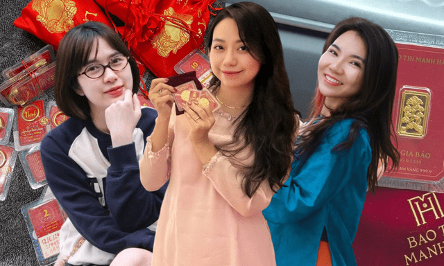 Các mẹ ở Hà Nội dẫn con đến tiệm vàng, trích 75% tiền lì xì để tích sản: Chỉ muốn con hiểu đúng 1 điều!