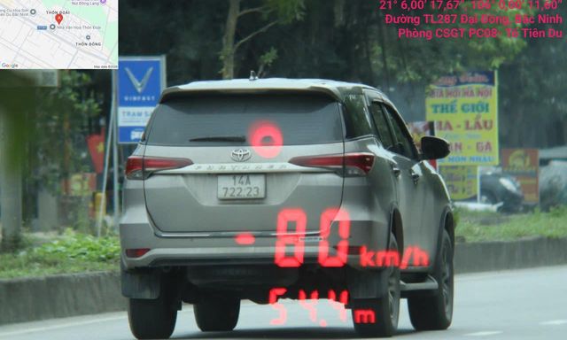 882 chủ xe máy, ô tô trong danh sách sau khẩn trương liên hệ, nộp phạt nguội theo Nghị định 168