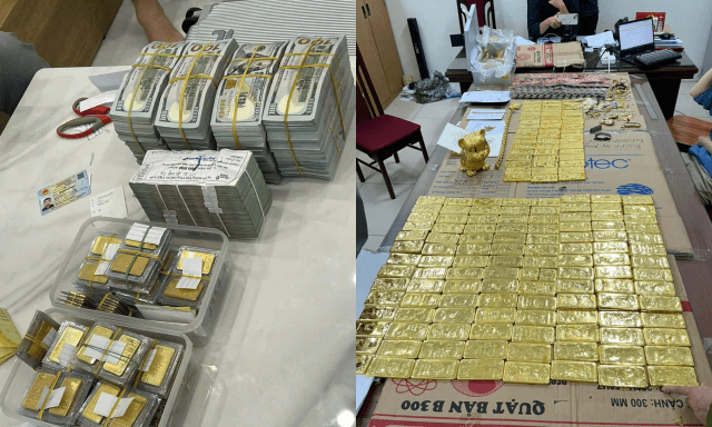 Cha mẹ Mr Pips Phó Đức Nam cấp tốc rút 125 tỷ đồng đi mua 314 cây vàng, đổi 500.000 USD sau khi con trai bị bắt