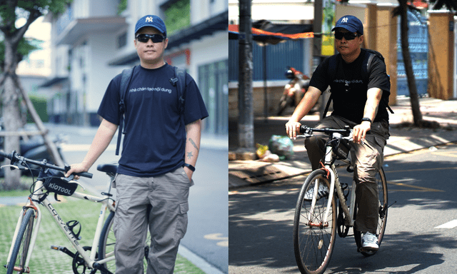 Xăng biến động, chàng trai văn phòng đạp xe 24km/ngày đi làm: Không chỉ tiết kiệm mà còn ‘lột xác’ body sau 10 ngày