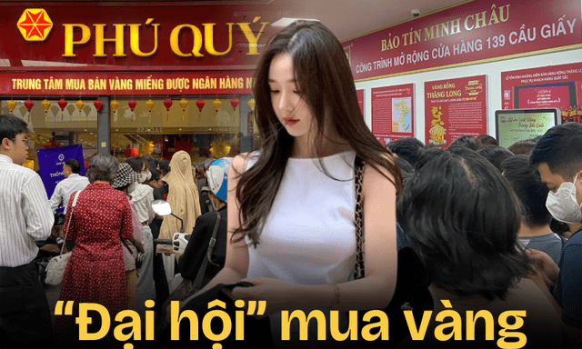 Giá vàng giảm 2 hôm liên tiếp: Dân văn phòng đi mua vàng từ 5h sáng, người “cầm giấy hẹn đi lấy vàng” mặt buồn thiu