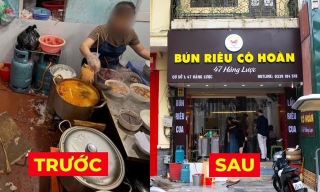 Quán bún riêu Hà Nội bị phạt 4,5 triệu sau vụ khách Trung chê bẩn: Lên đời chỗ mới, điều hoà khang trang