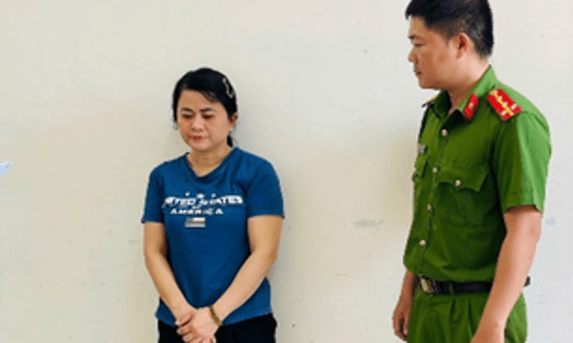 Bắt tạm giam và khám xét nhà chủ hụi Nguyễn Thị Tường Vi