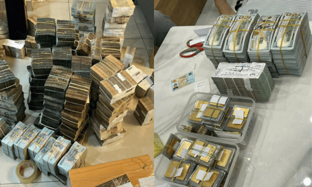 Khám xét khẩn cấp căn hộ cao cấp của bạn gái Mr Pips: Thu giữ 214 miếng vàng, 28 đồng hồ đeo tay cao cấp cùng 