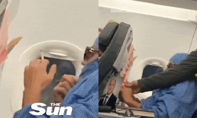 Cảnh tượng gây sốc: Nữ hành khách châm lửa đốt ghế khi máy bay đang bay