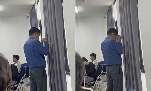 Thầy giáo lén lau nước mắt trong tiết học cuối, ai cũng tưởng nghỉ hưu hoá ra thầy về làm 