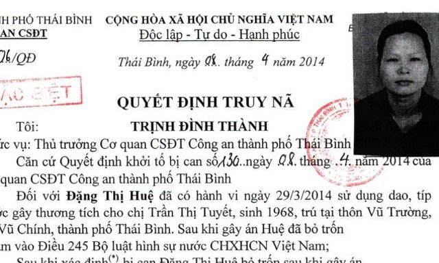 Ai thấy đối tượng Đặng Thị Huệ, liên hệ ngay số điện thoại 0333101089