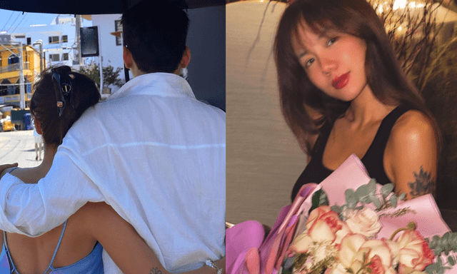 Phương Ly đăng ảnh dựa vai một người giấu mặt hậu chia tay Andree?