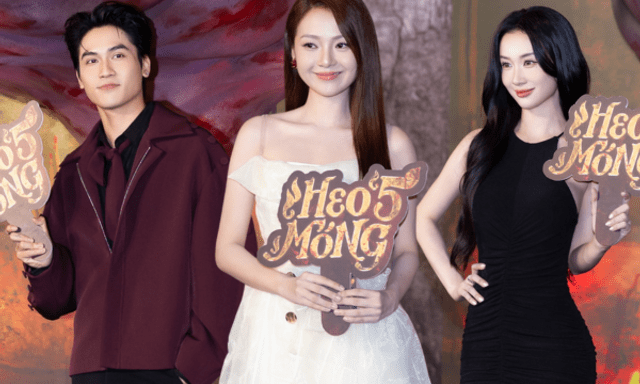 Thảm đỏ HOT nhất hôm nay: Tam Triều Dâng - Võ Điền Gia Huy dính như sam, Jun Vũ - Thuý Ngân đẹp loá cả mắt