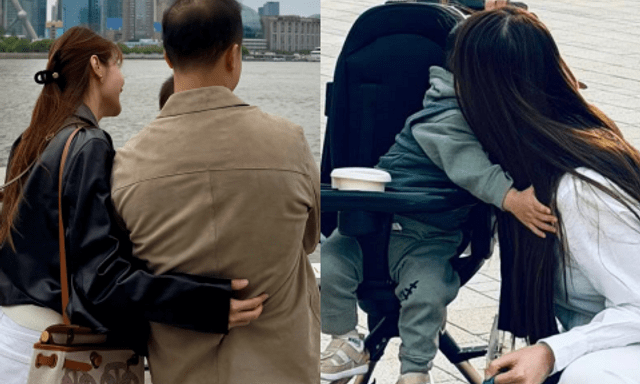 Quý tử hào môn lần đầu lộ mặt: Mẹ là 