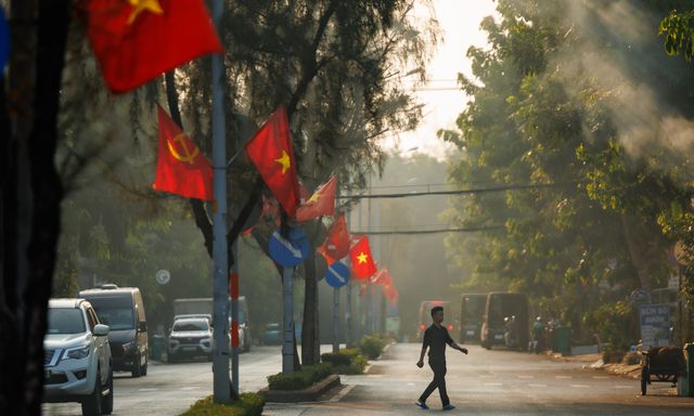 Những khoảnh khắc bình yên của TP.HCM trong sáng 30/4