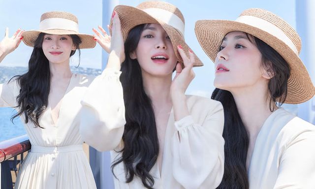 Thấy cả mùa hè trong nhan sắc Song Hye Kyo
