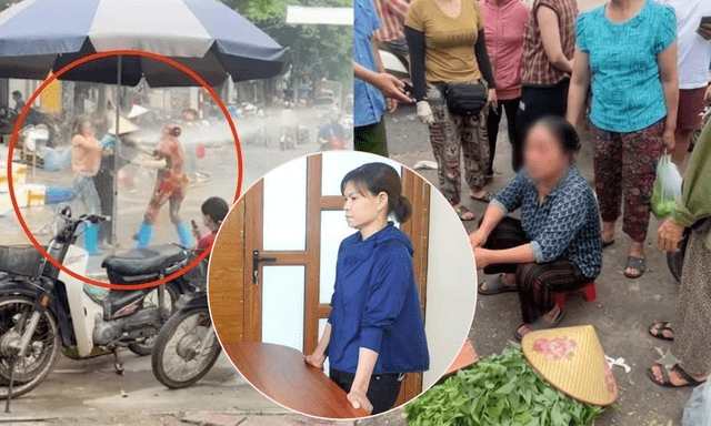 Người phụ nữ bán rau bị xịt nước, chảy máu mắt ở Phú Thọ: Khởi tố người bán hải sản Nguyễn Thị Thúy SN 1983